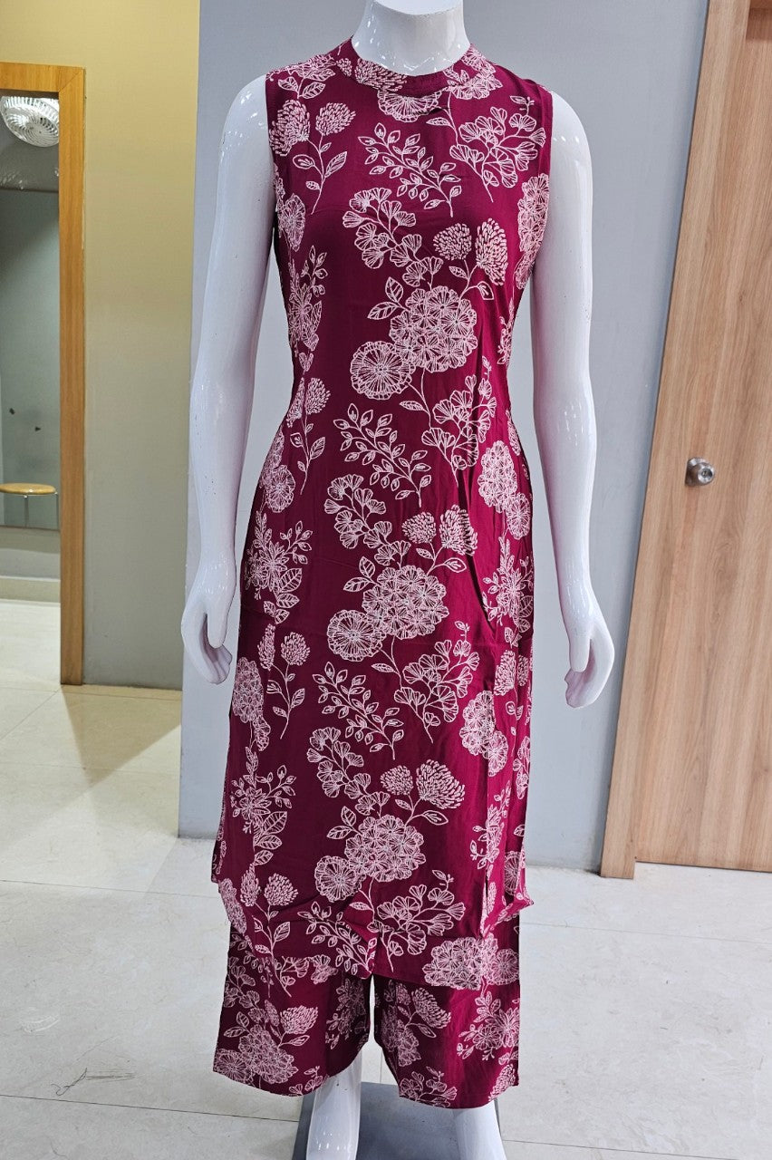 A-line Long Co-ord Set