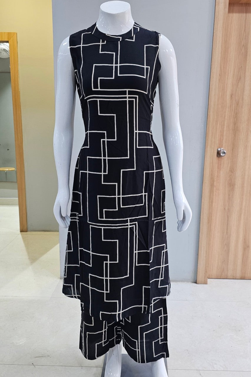 A-line Long Co-ord Set