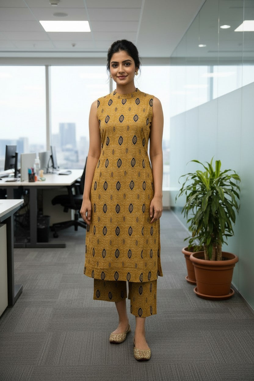 A-line Long Co-ord Set