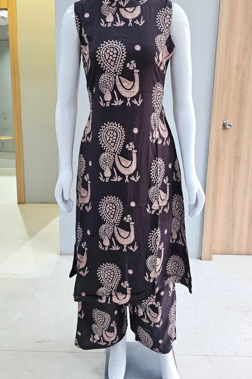 A-line Long Co-ord Set