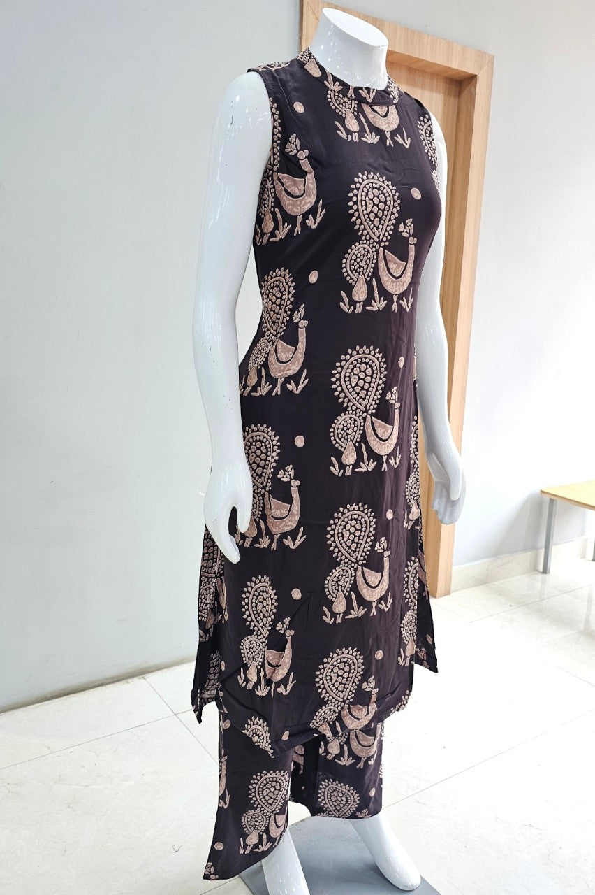A-line Long Co-ord Set