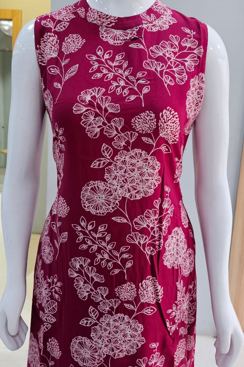 A-line Long Co-ord Set
