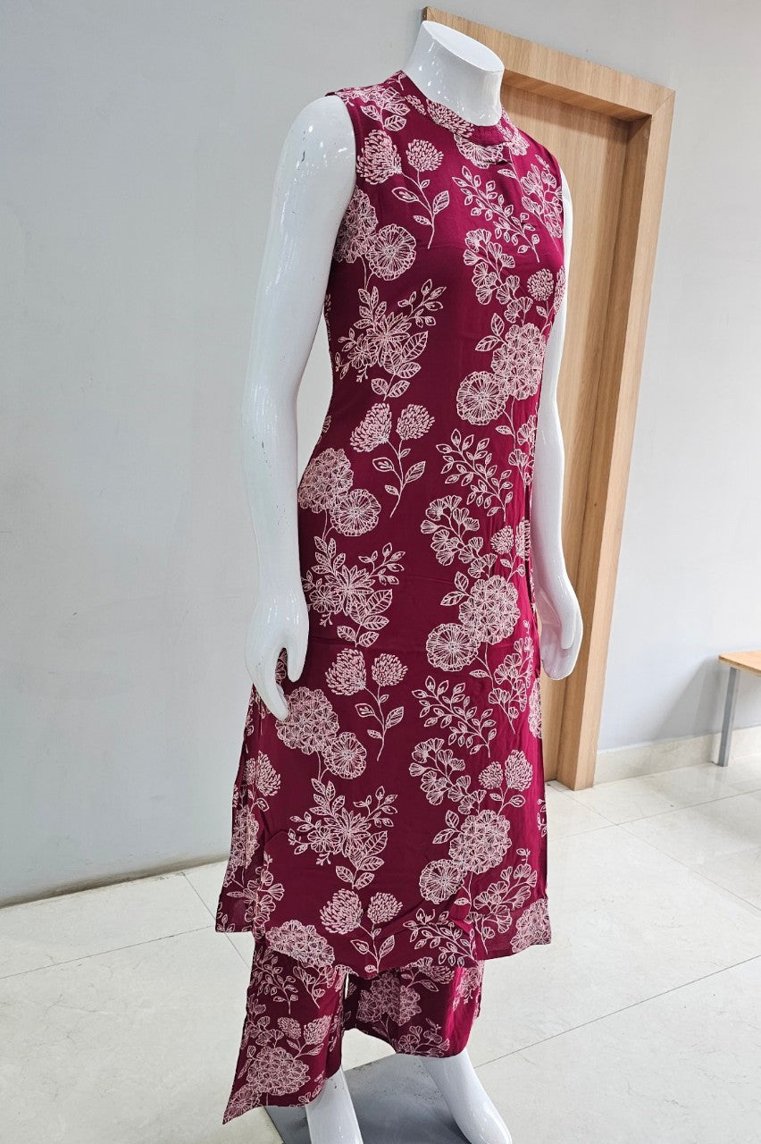 A-line Long Co-ord Set