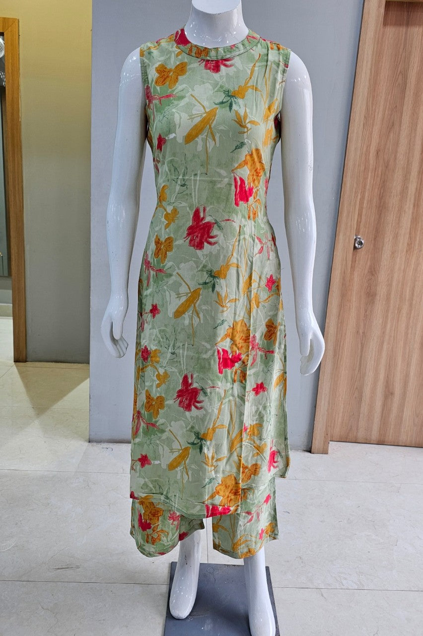 A-line Long Co-ord Set