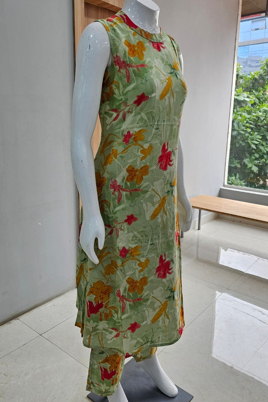 A-line Long Co-ord Set