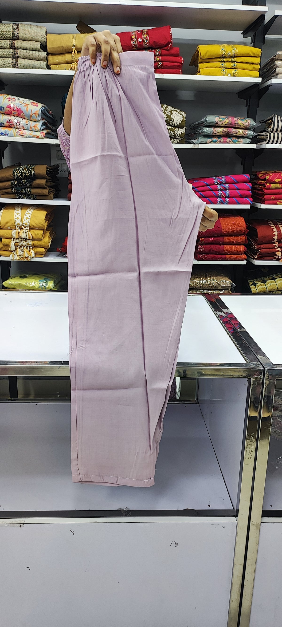 Aline Set - Mal Chanderi - Lavender