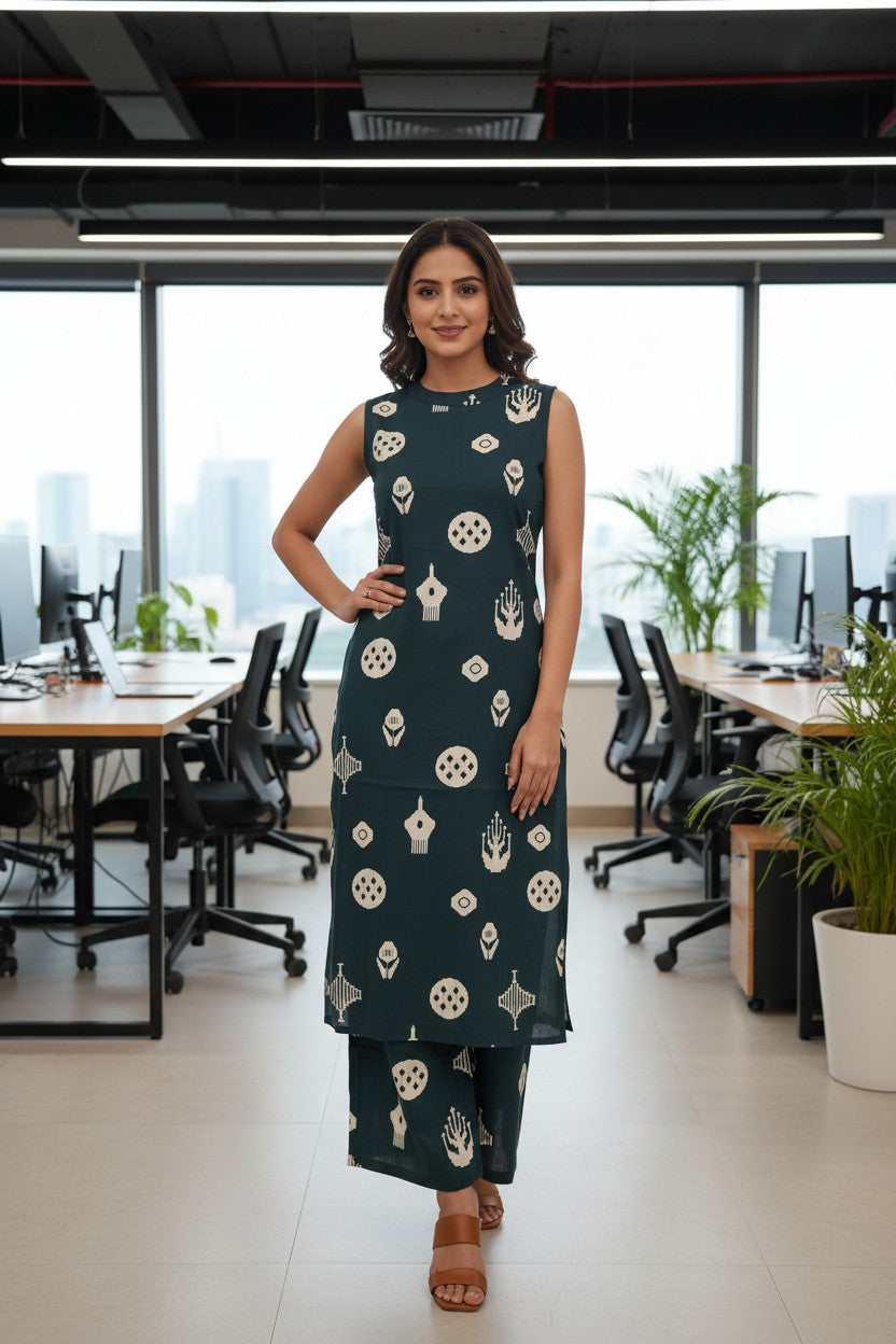 A-line Long Co-ord Set