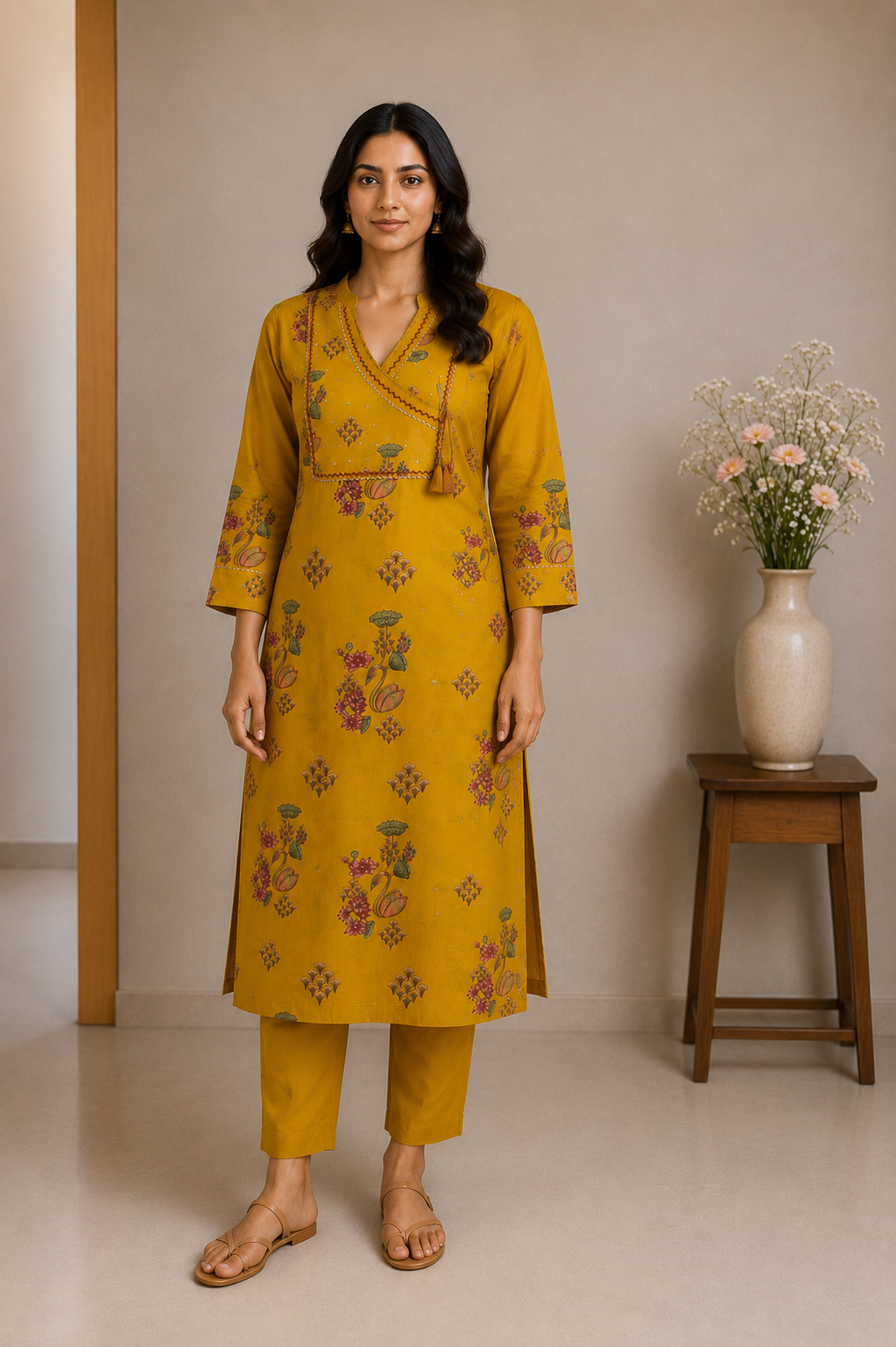 Printed Long Co-ord Set