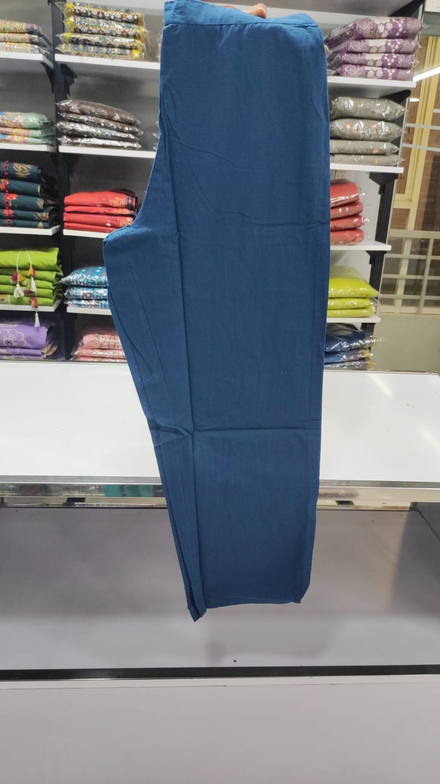 Premium Kurti Set wtih Aplic work - V neck