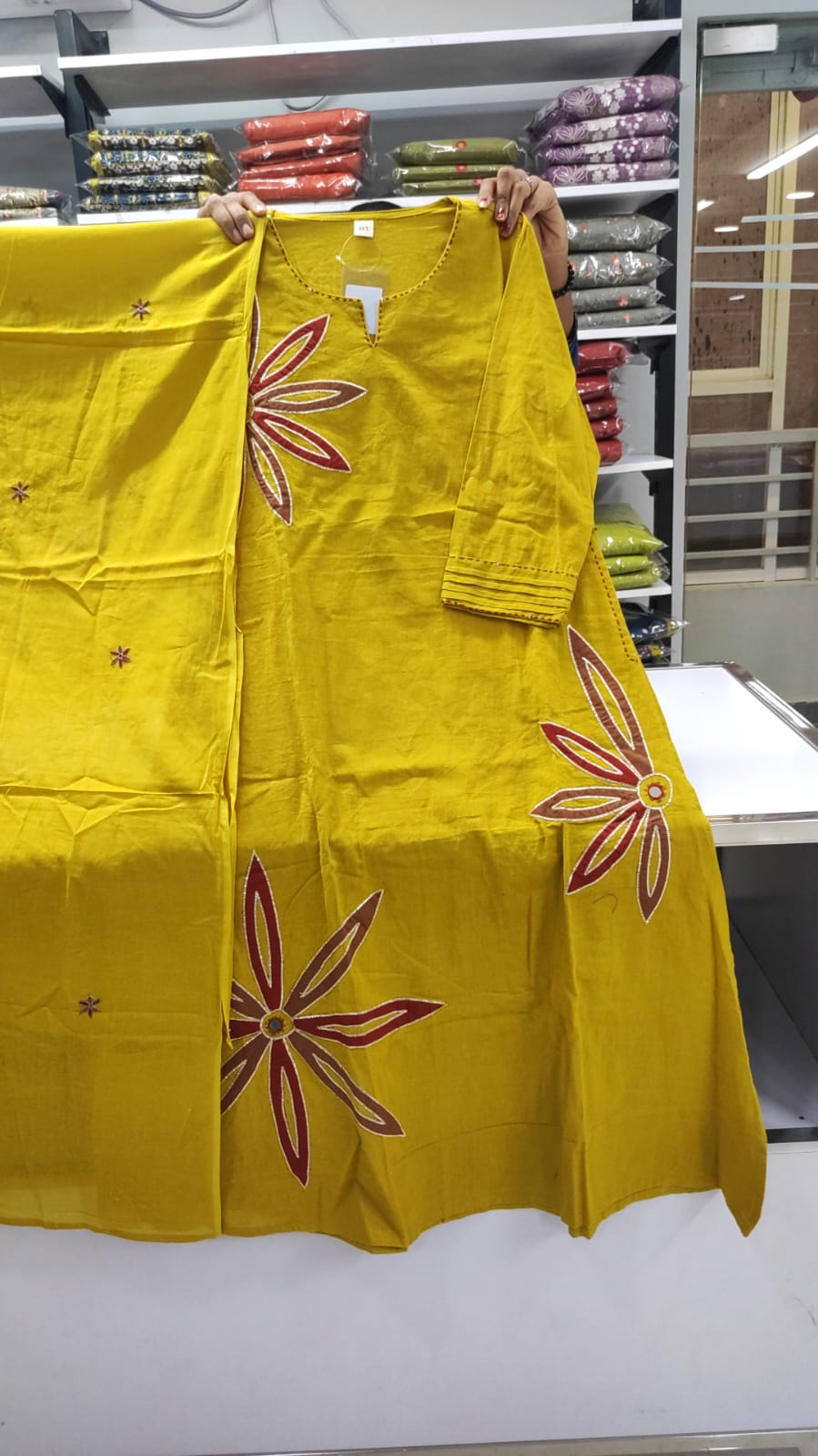 Yellow A-Line Set